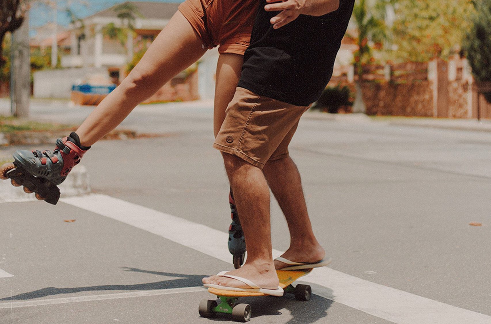 Rollers y patinetas