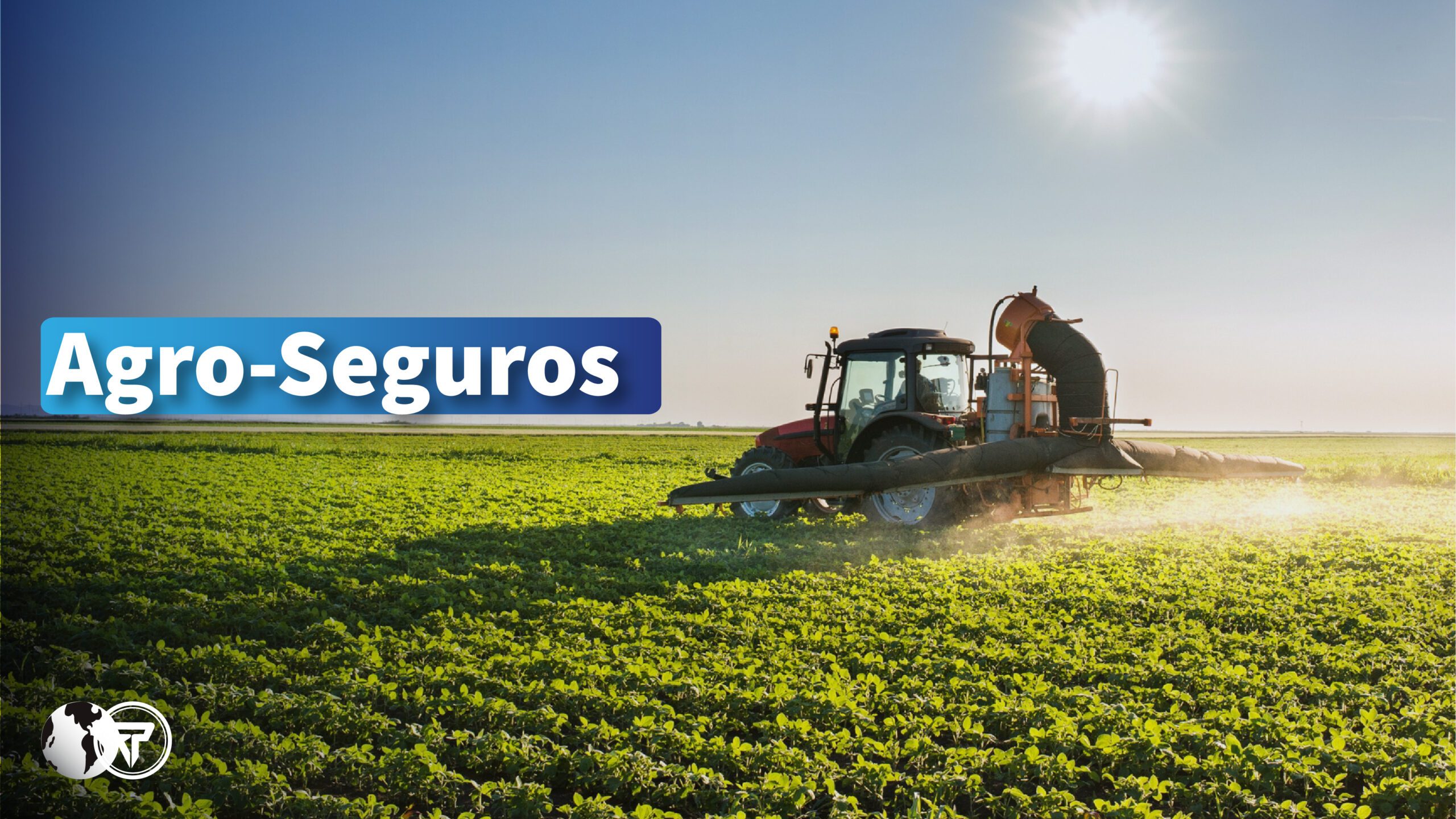 Seguros agrícolas portada con tractor