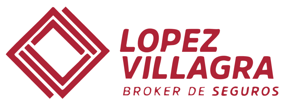 Lopez Villagra Logo Bordo